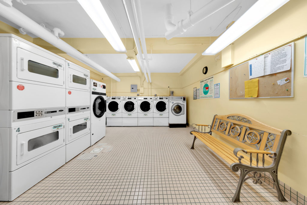 Laundry room at 61 Oliver Street in Bay Ridge, Brooklyn