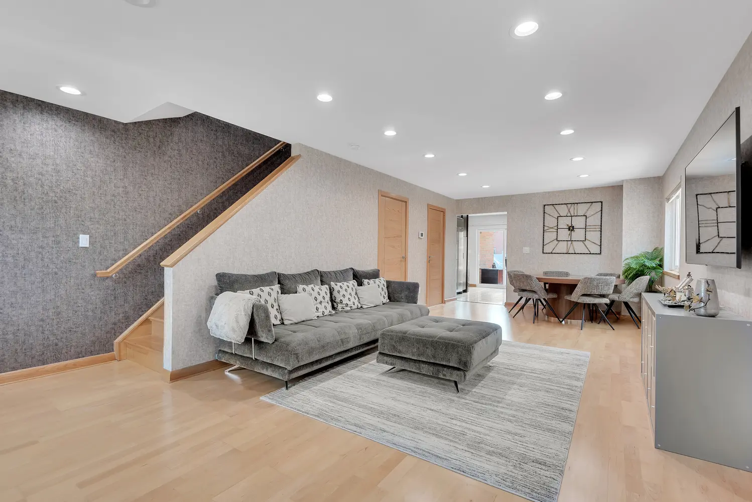 Living room at 7302 Avenue N in Brooklyn