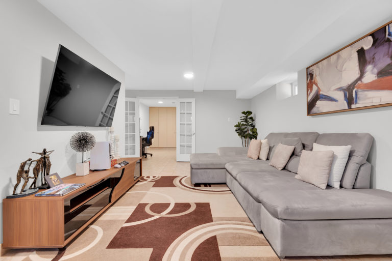 Living room at 7302 Avenue N in Brooklyn