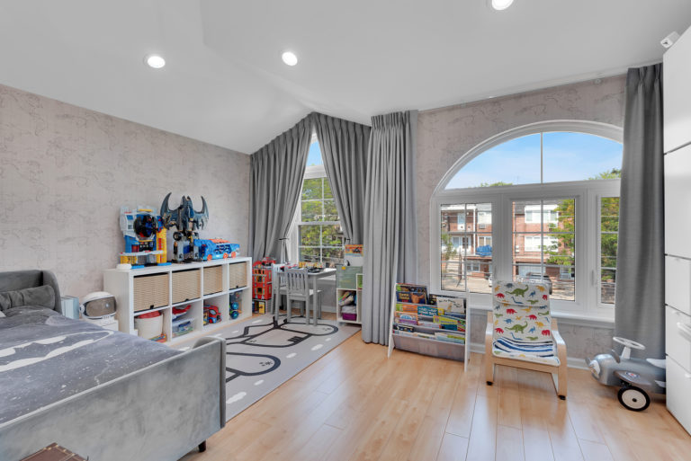 Living room at 7302 Avenue N in Brooklyn