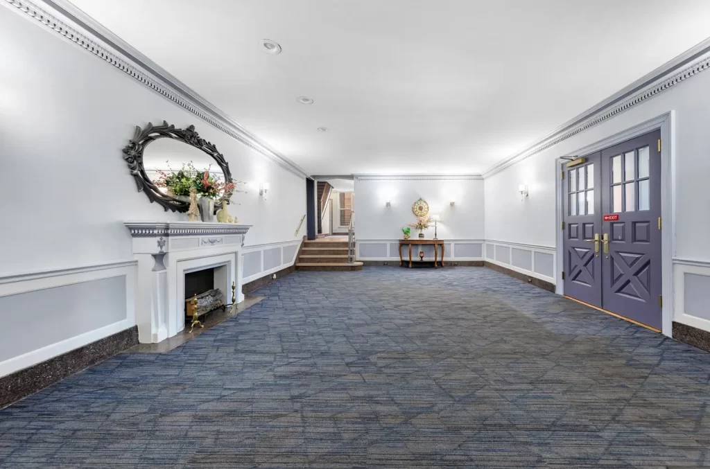 Lobby at Fairfax House at 243 78th Street in Bay Ridge, Brooklyn