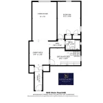 9255 Shore Road 4B Floorplan logo and address