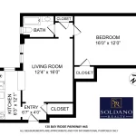 FLOOR PLAN logo and address