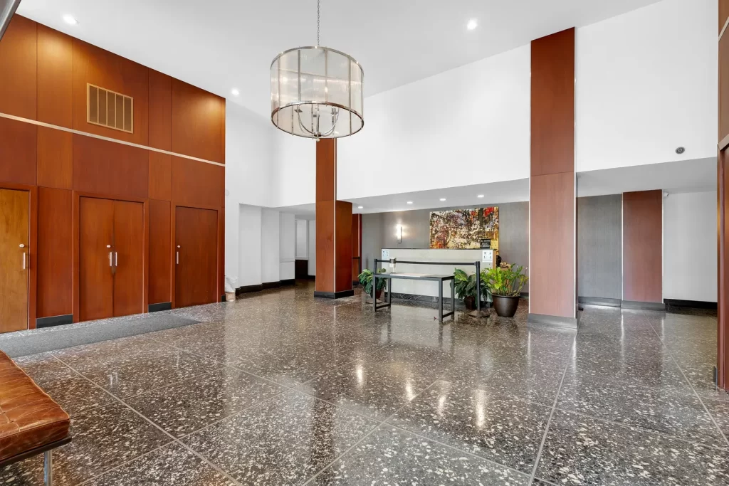 lobby 9201 Shore Road The Len co-op Bay Ridge Brooklyn