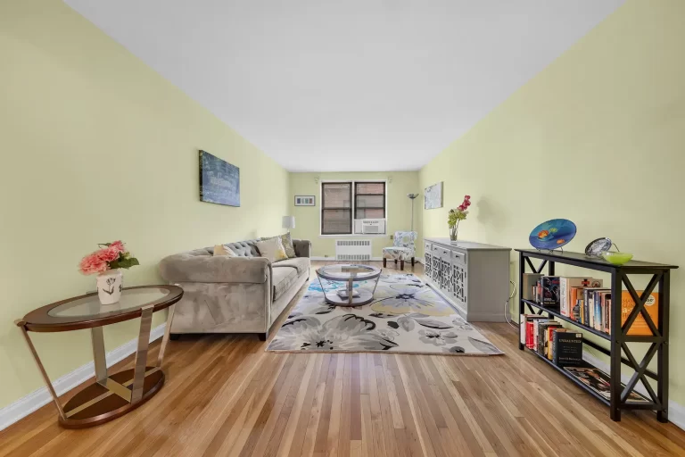 Living room at 9255 Shore Road Apt 4B in Bay Ridge, Brooklyn