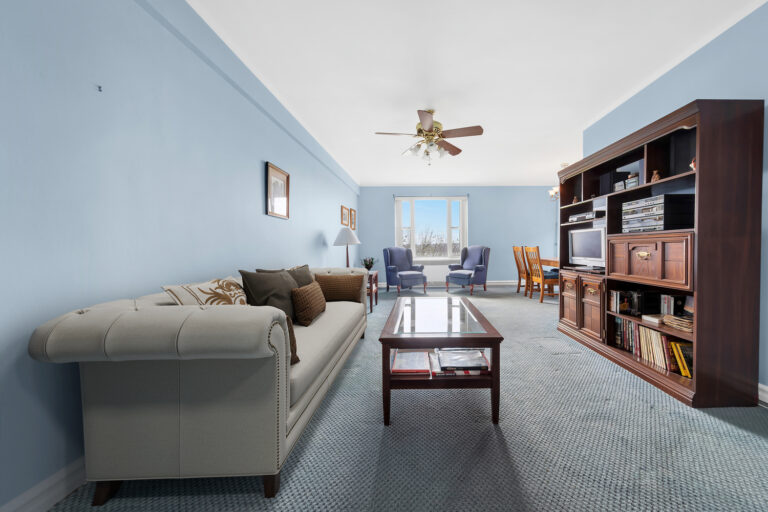 Living room 9281 Shore Road Apt 605 Bay Ridge Brooklyn