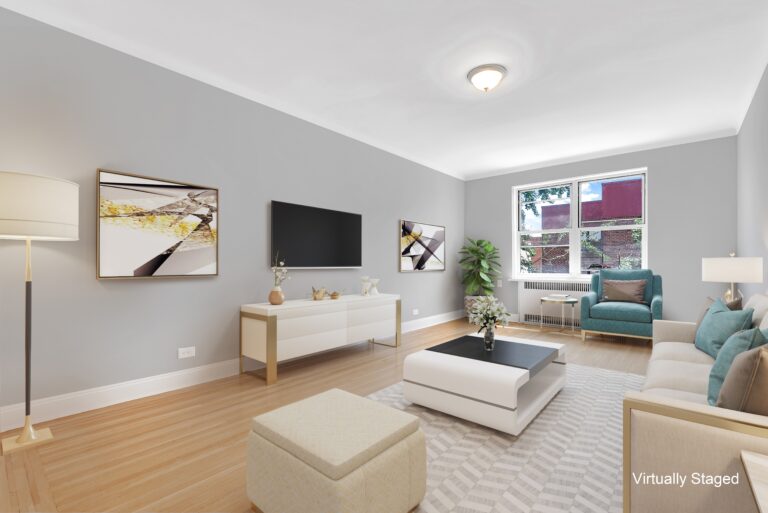 Living room 9281 Shore Road Apt 602 2 bedroom co-op Bay Ridge Brooklyn
