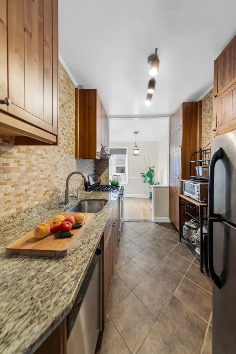 Kitchen at 9281 Shore Road Apt 608 in Bay Ridge, Brooklyn