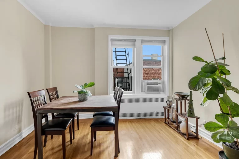 Dining area at 9281 Shore Road Apt 608 in Bay Ridge, Brooklyn