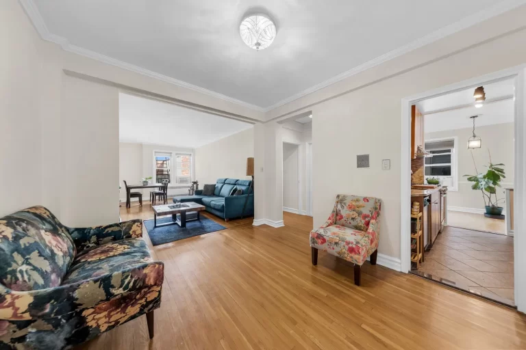 Living room at 9281 Shore Road Apt 608 in Bay Ridge, Brooklyn