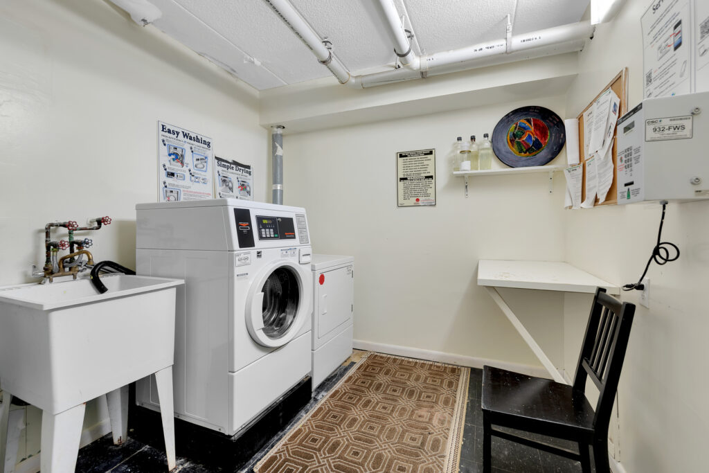 Laundry room at 9995 Shore Road Apt 18D in Bay Ridge, Brooklyn