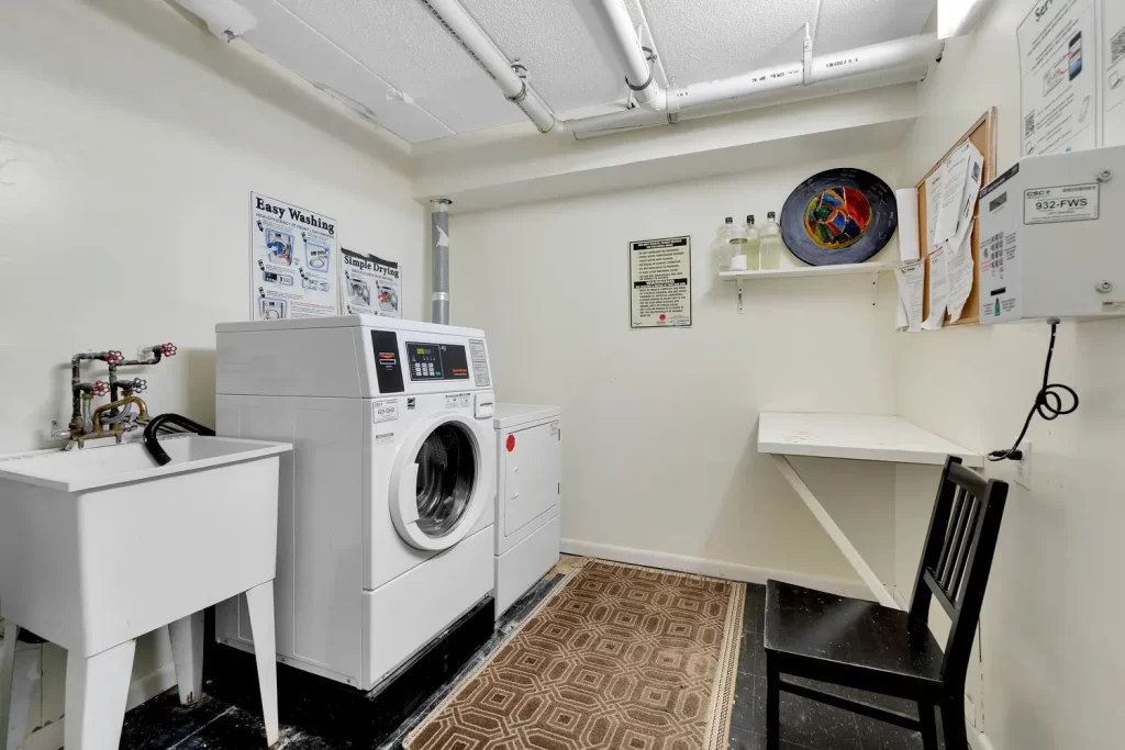 Laundry room at 9995 Shore Road Apt 18D in Bay Ridge, Brooklyn