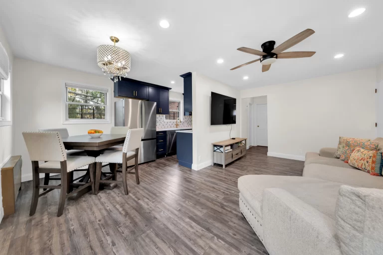 living dining area and kitchen 349 Bay 8th Street 2B co-op Bay Ridge Brooklyn