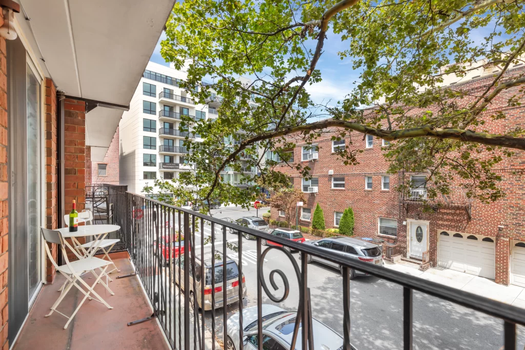 Private terrace at 308 101st Street Apt 44C in Bay Ridge, Brooklyn