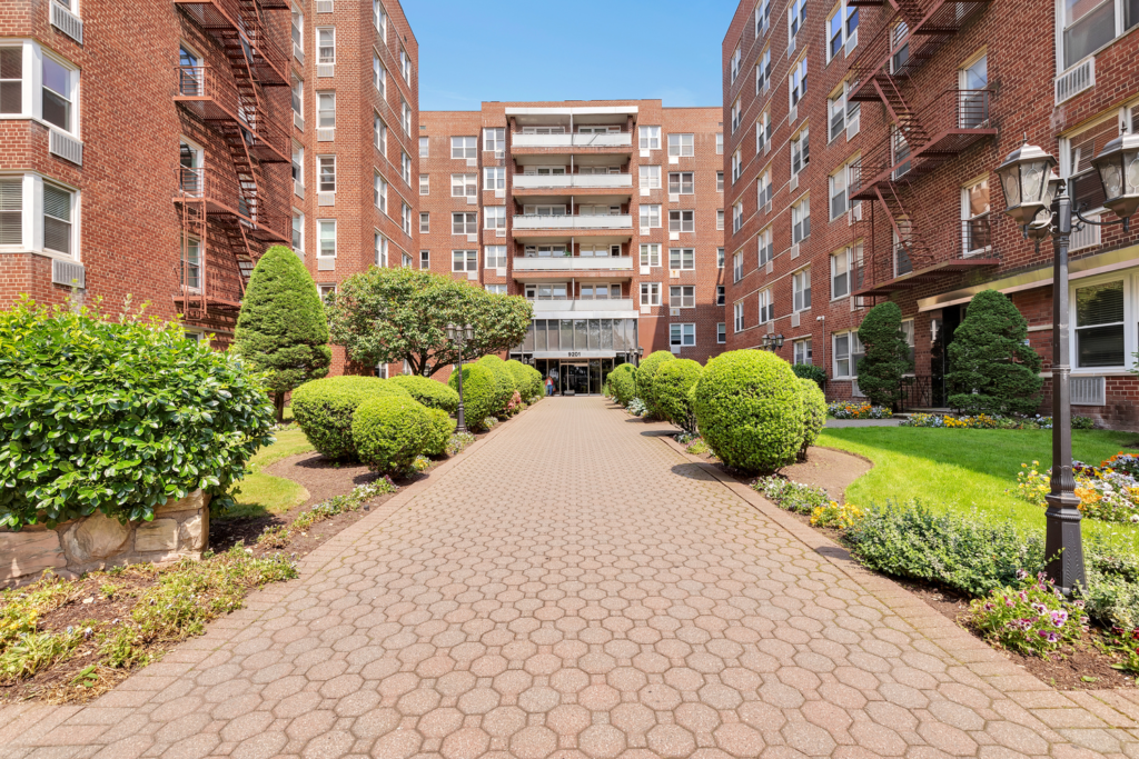9201 Shore Road exterior, The Len, Bay Ridge Brooklyn co-op building