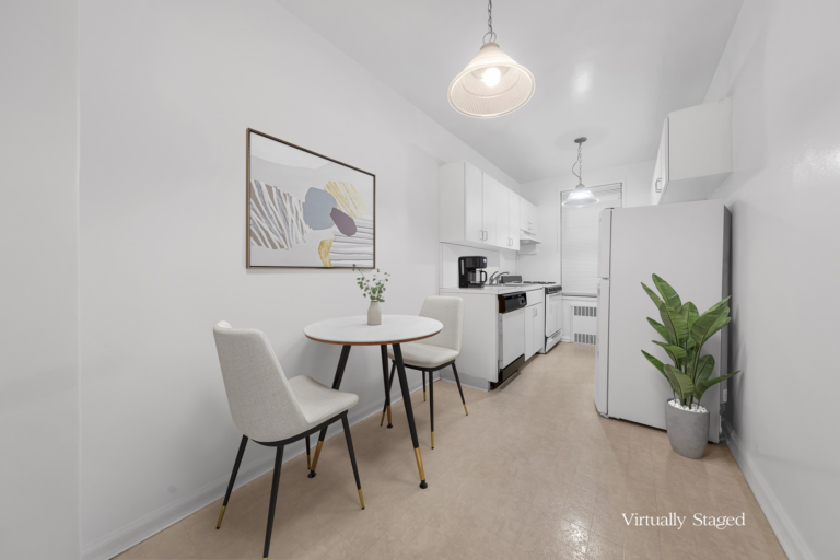 Eat-in kitchen at 9902 3rd Avenue Apt 2D in Bay Ridge, Brooklyn