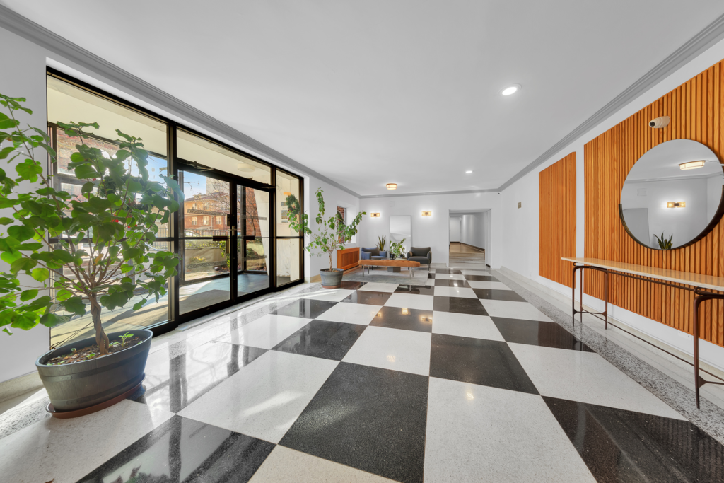 Lobby at 9902 3rd Avenue in Bay Ridge, Brooklyn