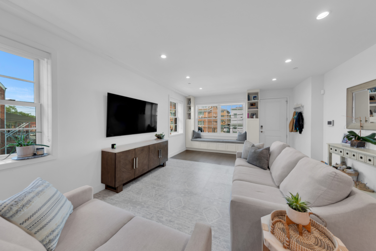 living room at 101 Battery Avenue Apt 2A in Bay Ridge, Brooklyn