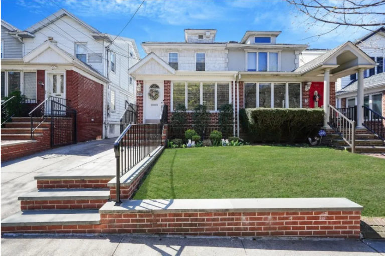 front exterior at 126 77th Street in Bay Ridge, Brooklyn