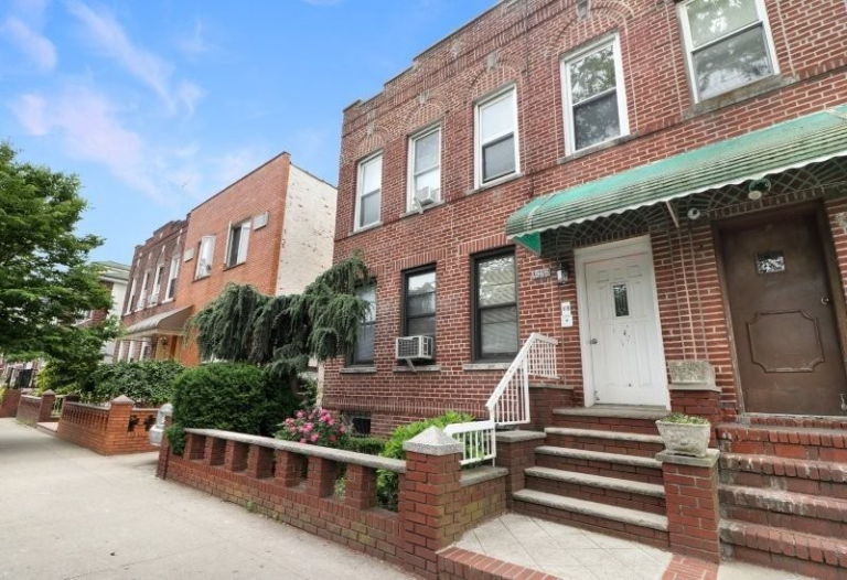 front exterior at 1548 West 8th Street in Bensonhurst, Brooklyn