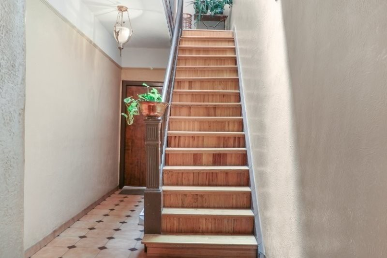 shared hallway at 1548 West 8th Street in Bensonhurst, Brooklyn