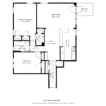 7401 Shore Road #2A floor plan
