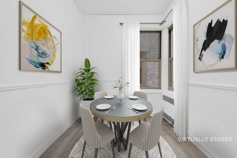 eat in kitchen area at 9281 Shore Road Apt 100 in Bay Ridge, Brooklyn