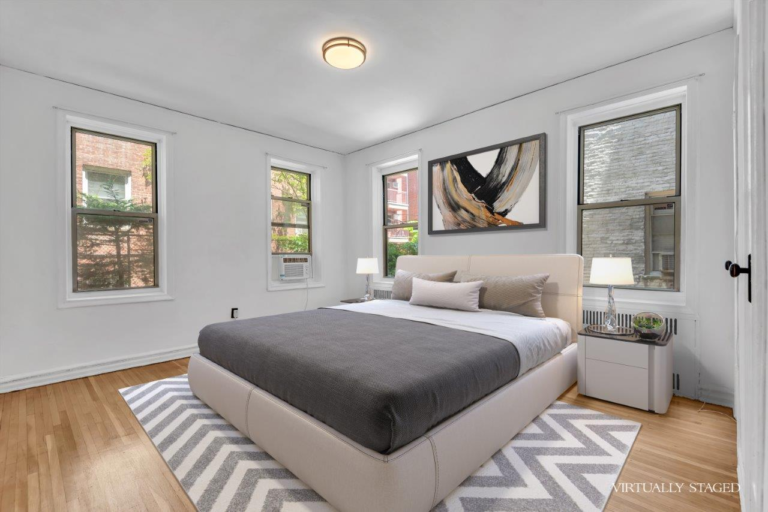 bedroom at 9281 Shore Road Apt 101 in Bay Ridge, Brooklyn