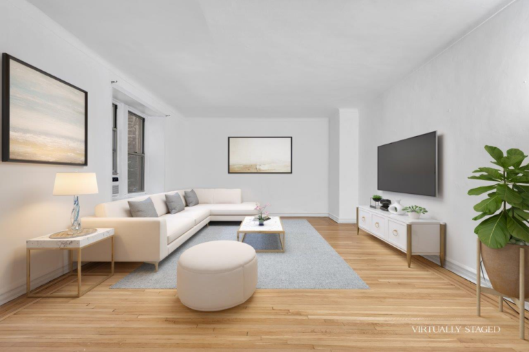 living room at 9281 Shore Road Apt 101 in Bay Ridge, Brooklyn