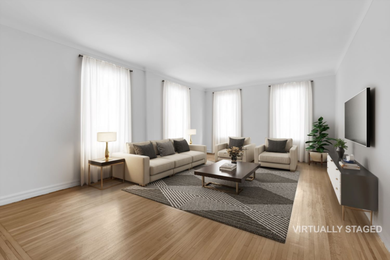 living room at 9281 Shore Road Apt 100 in Bay Ridge, Brooklyn