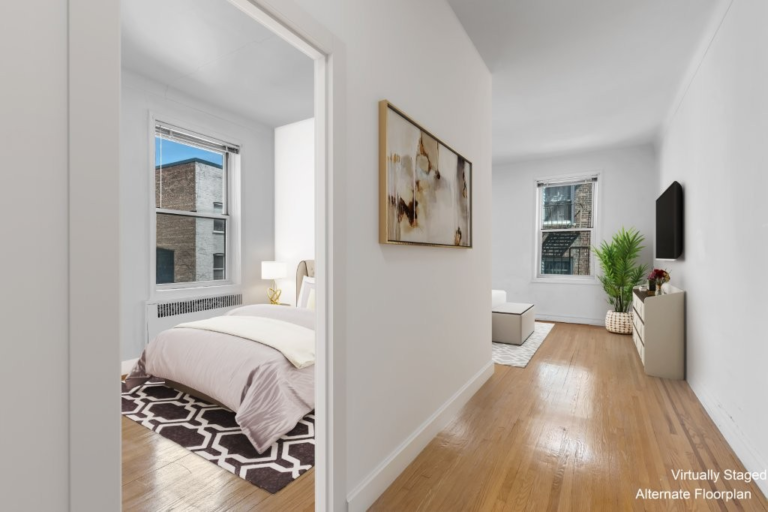 living room at 9281 Shore Road Apt 500 in Bay Ridge, Brooklyn
