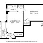 130 Bay Ridge Parkway #4S floor plan