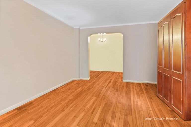 living room toward the arched entry foyer at 359 Ovington Avenue Apt F6 in Bay Ridge, Brooklyn