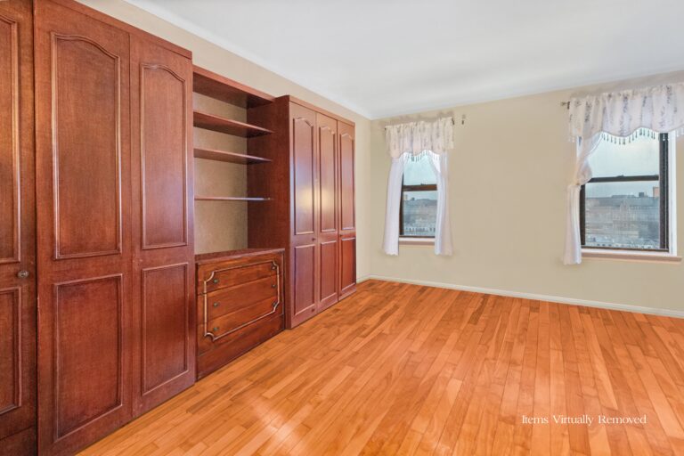 bedroom with custom built in closets and shelving at 359 Ovington Avenue Apt F6 in Bay Ridge, Brooklyn