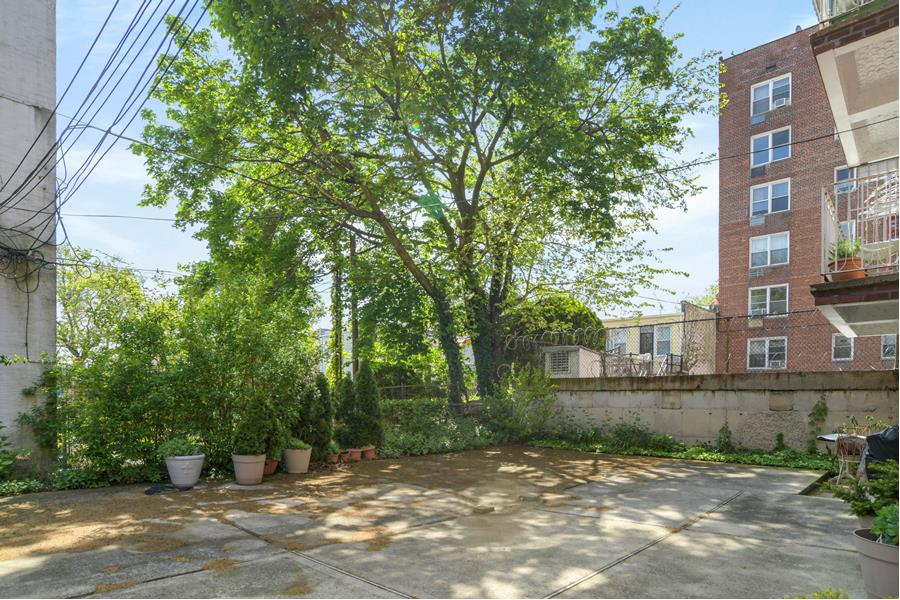 backyard at 544 88th Street in Bay Ridge, Brooklyn