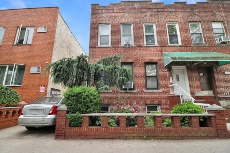 Brick two family house in Brooklyn