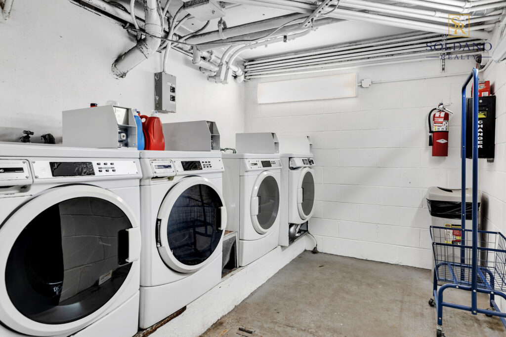 Laundry Room at 464 67th Street, home of Apt 2A, a one bedroom co-op for sale in Bay Ridge, Brooklyn