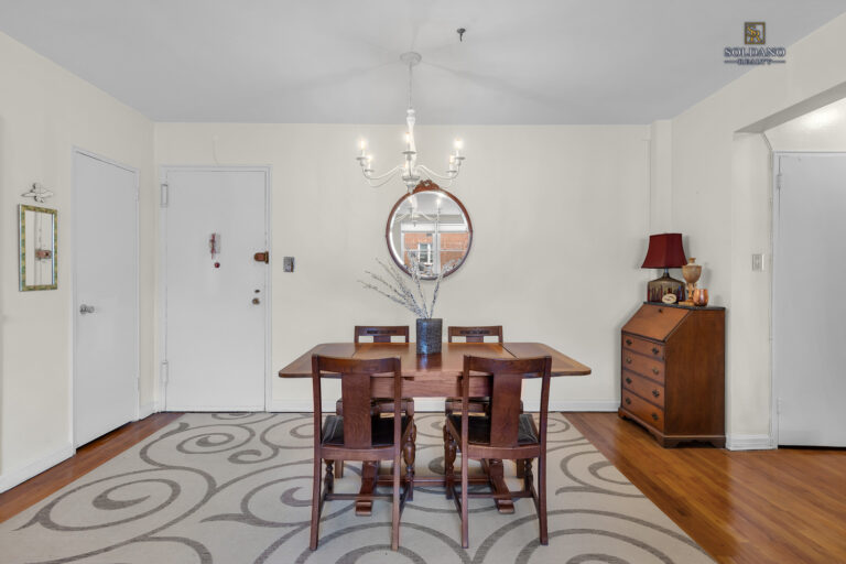 Dining Area at 9201 Shore Road Apt C708, a one bedroom co-op for sale in Bay Ridge, Brooklyn
