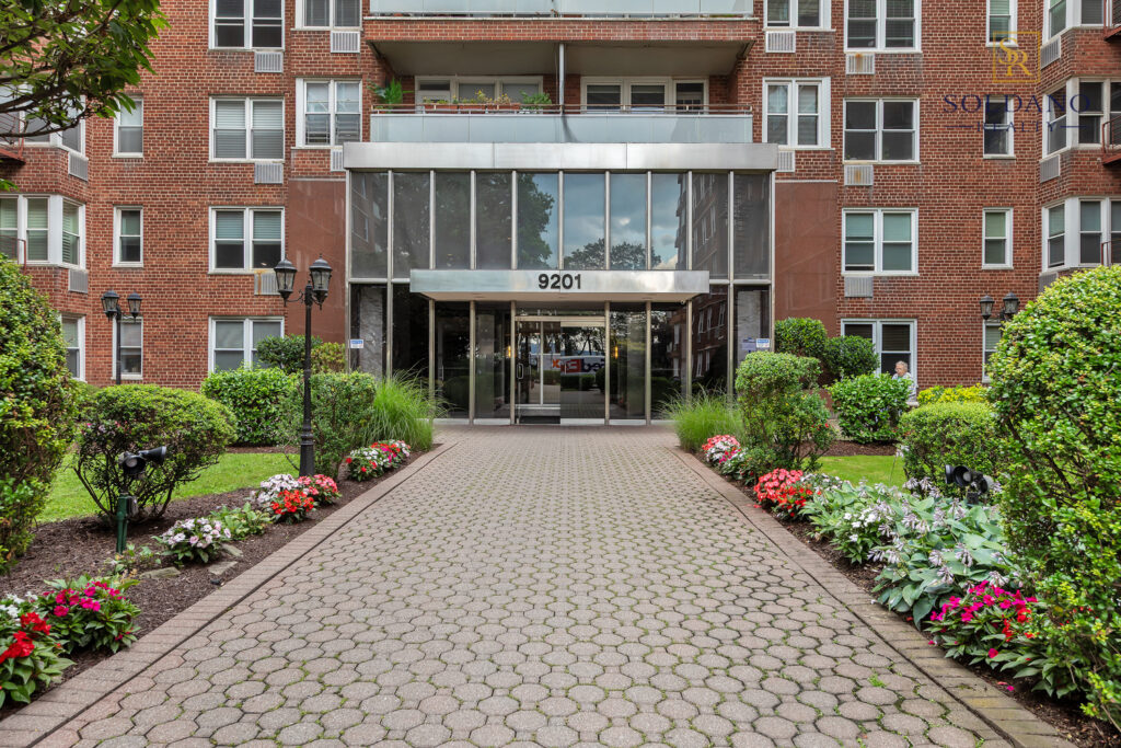 Building Entrance at 9201 Shore Road in Bay Ridge, Brooklyn