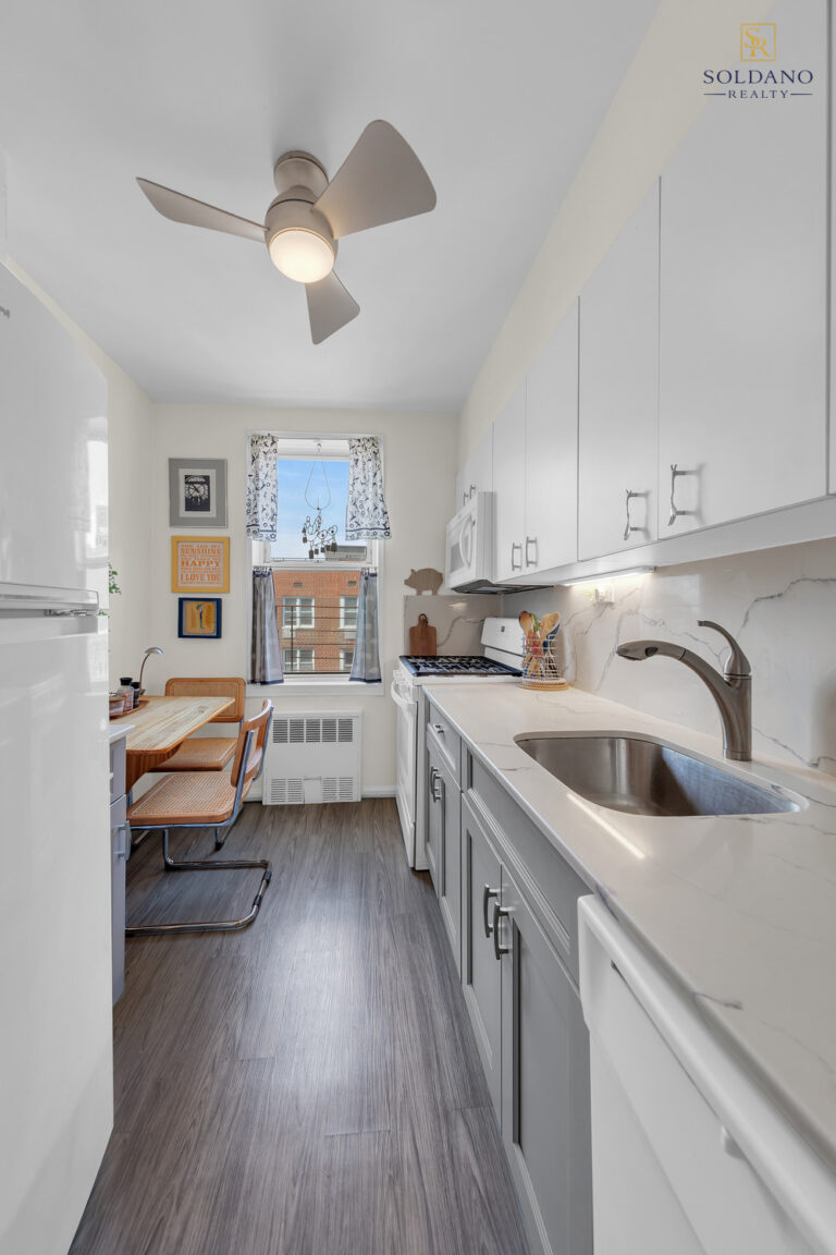 Kitchen at 9201 Shore Road Apt C708, a one bedroom co-op for sale in Bay Ridge, Brooklyn
