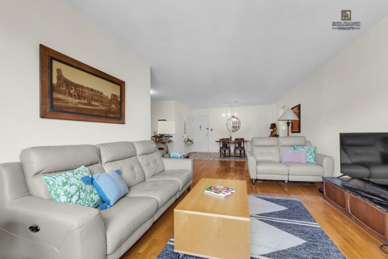 Living Room at 9201 Shore Road Apt C708, a one bedroom co-op for sale in Bay Ridge, Brooklyn