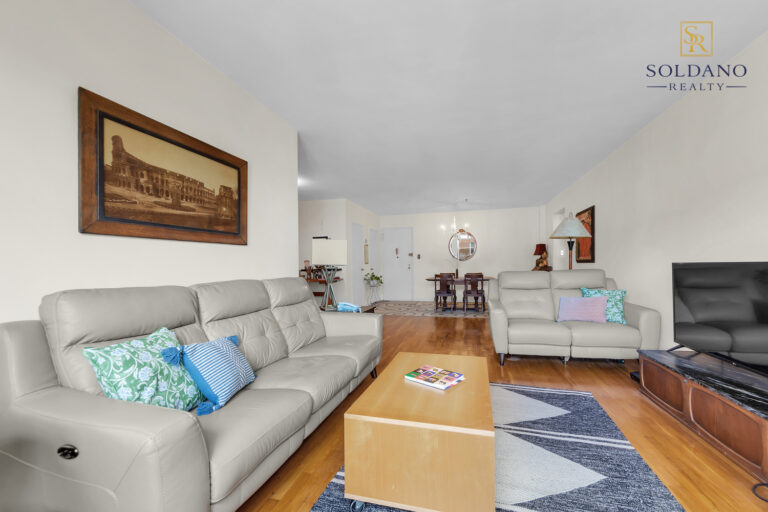 Living Room at 9201 Shore Road Apt C708, a one bedroom co-op for sale in Bay Ridge, Brooklyn
