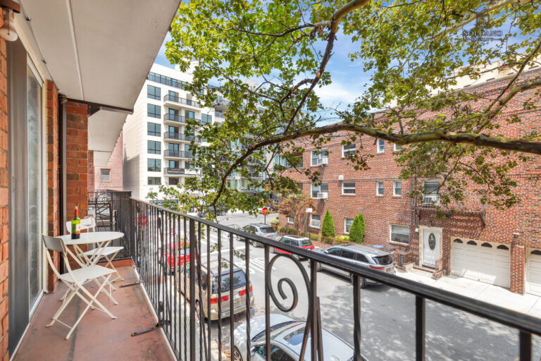 balcony view 308 101st Street 44C co-op Bay Ridge Brooklyn