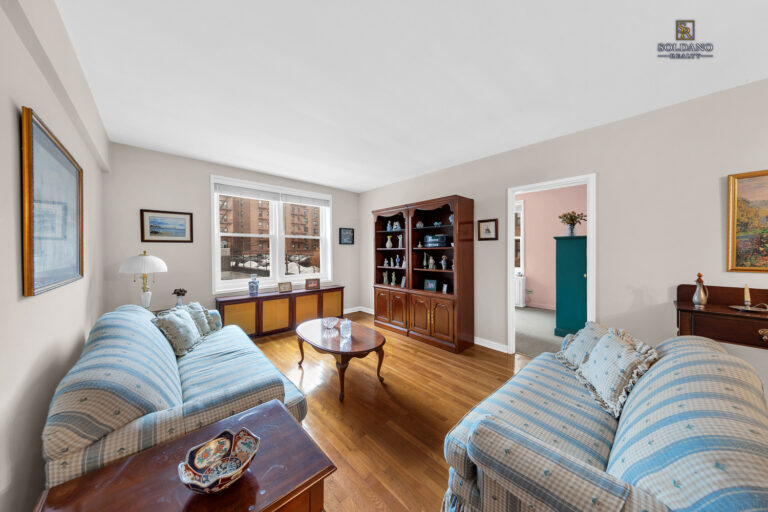 living room 9201 Shore Road D308 co-op Bay Ridge Brooklyn