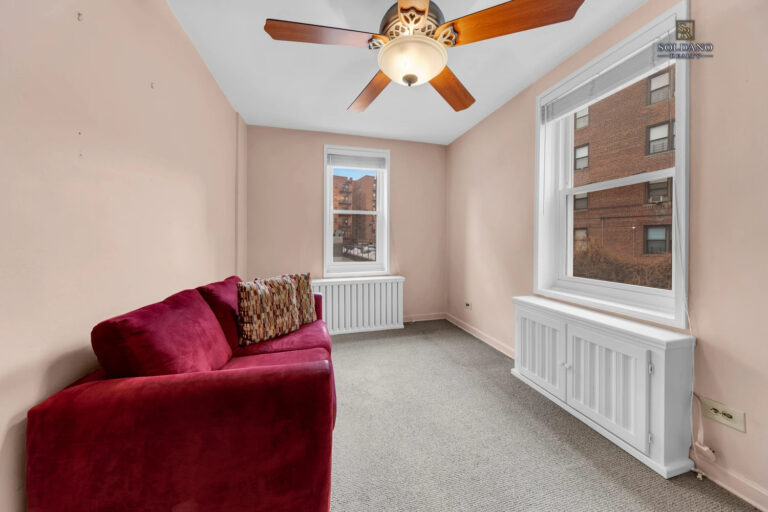 Living room at 9201 Shore Road Apt D308 in Bay Ridge, Brooklyn